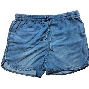 Juicy Couture Womens pull on lyocell shorts sz L super‎ soft